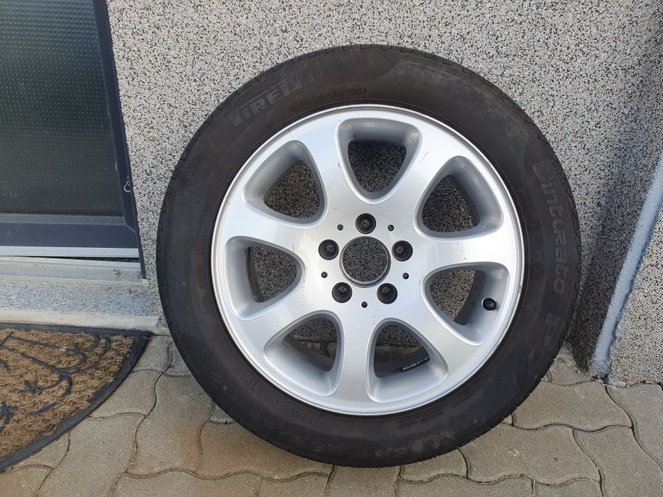 MERCEDES CLK ,Sommerreifen 2x 225/50 R16,2x 205/55 R16, Alufelgen in Raubach (Westerw.)