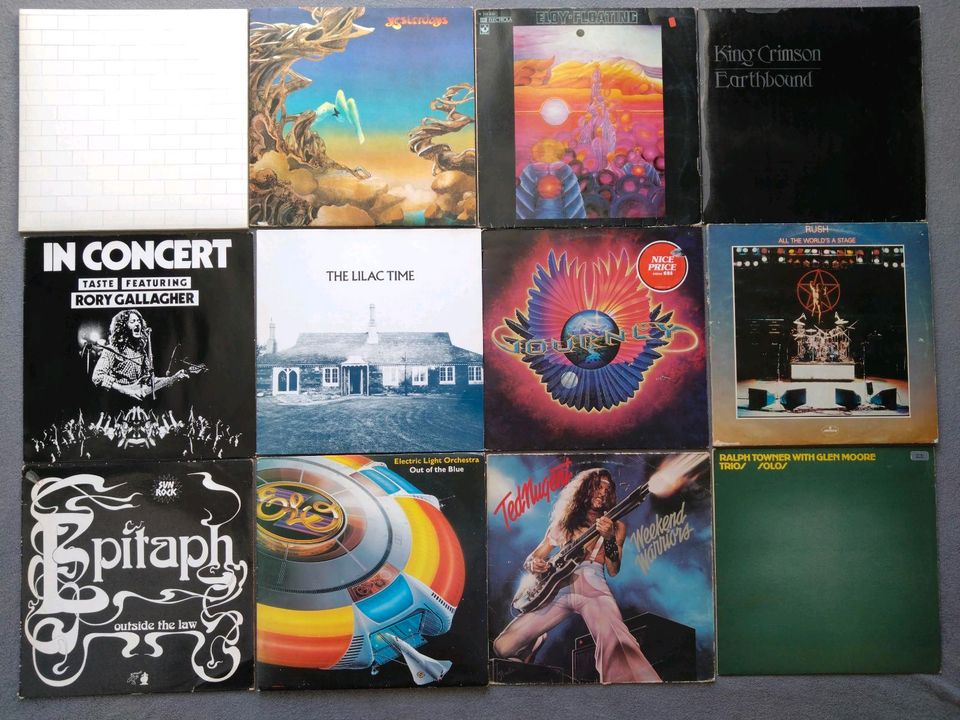 Schallplatten Prog Rock LP Vinyl Sammlung Pink Floyd Yes Rush in München