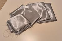 5 Stück Stoff Reste Grau Satin zum Nähen für Cosplay Kostüme Berlin - Neukölln Vorschau