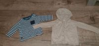 2 xLangarmshirt + leichte Strickjacke Grösse 74/80 Hessen - Vöhl Vorschau