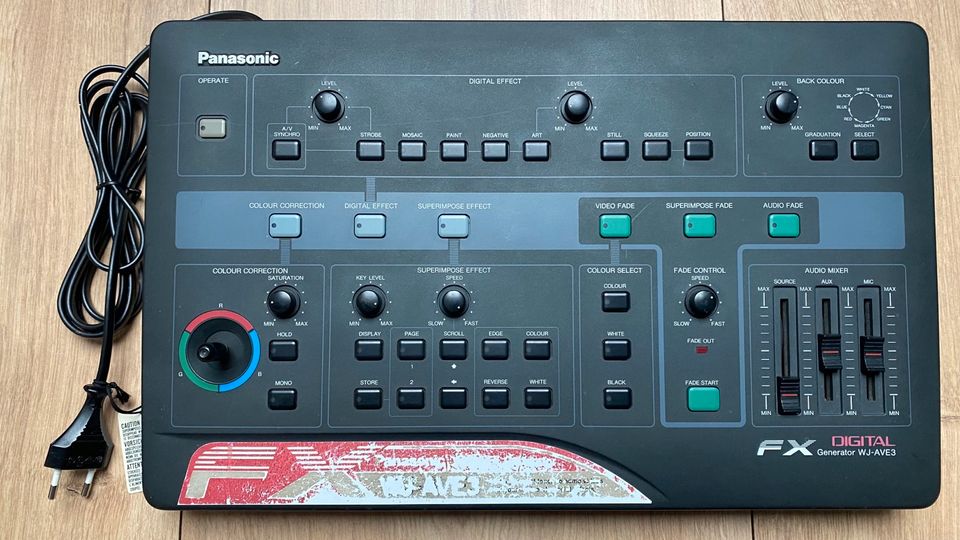 Panasonic WJ-AVE3 Digital FX Generator Audio Visual Mixer in Bickenbach