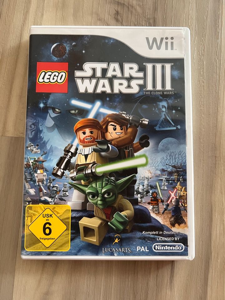 Star Wars Lego 3 Wii in Feuchtwangen