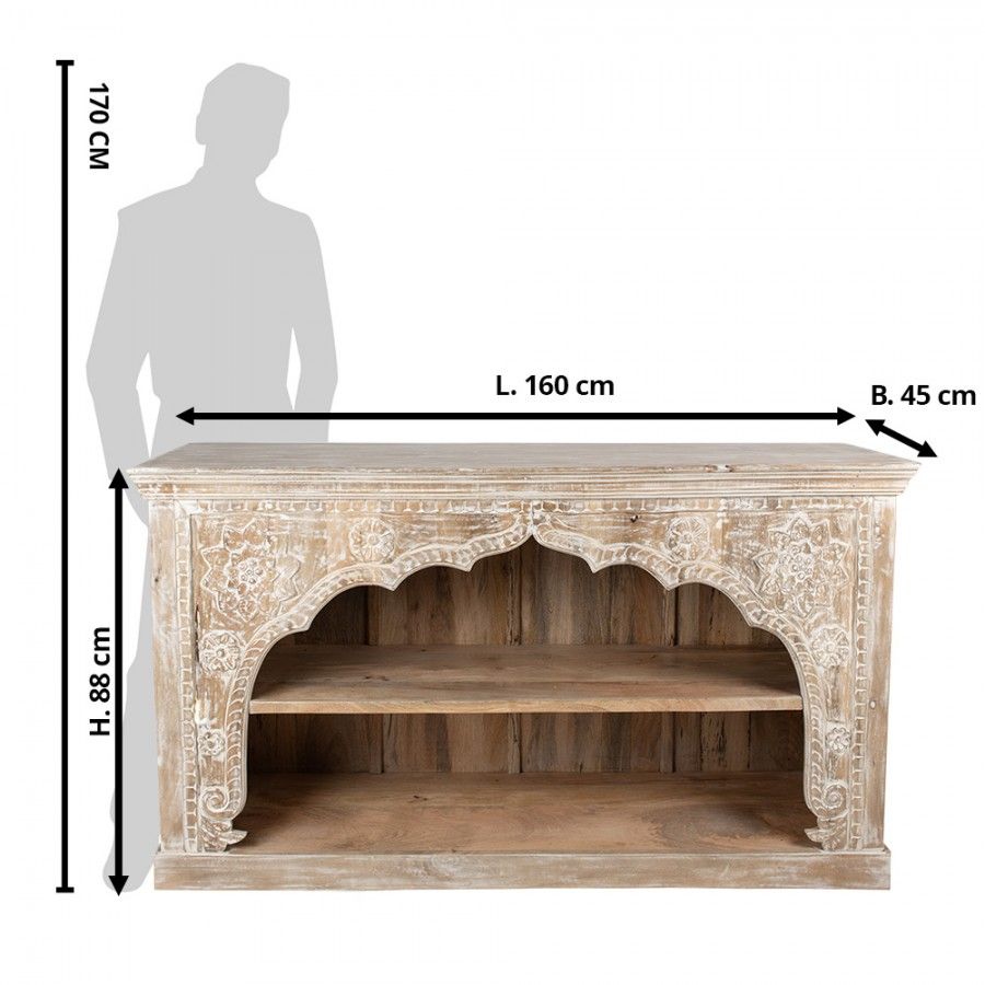 INTERIOR Regal Holz Antik Fo.N.001.006.000.40 in Radevormwald