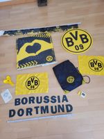 BVB SET FANSET LEINWAND BUCHSTABEN AUFKLEBER TURNBEUTEL SPIEL Rheinland-Pfalz - Katzwinkel (Sieg) Vorschau