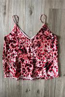H&M Top Spaghetti Träger M 38 schwarz rot weiß NEU Trägertop Bayern - Cham Vorschau