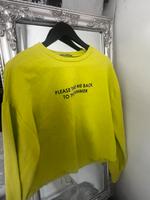 Neongrün Sweater Zara (L) Bayern - Schwabach Vorschau
