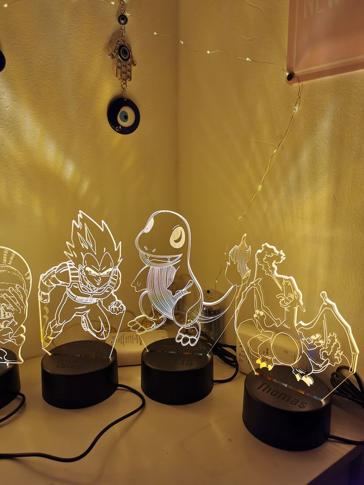 Disney Stitch Leuchte personalisiert mit Name Licht Geschenkidee in Essen