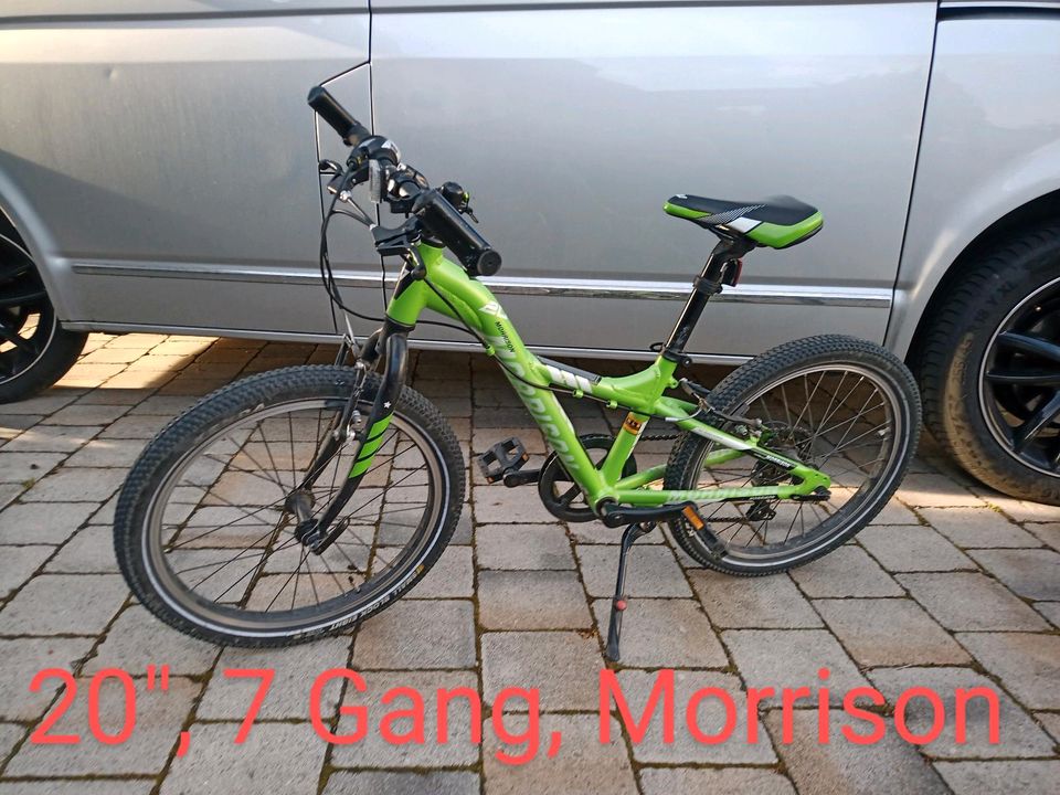 20" Kinderrad MTB Morrison 7 Gang in Wittislingen