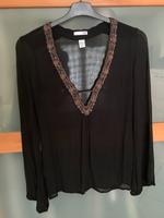 Tunika transparent Boho Trompetenärmel Gr. 34 Hessen - Seligenstadt Vorschau