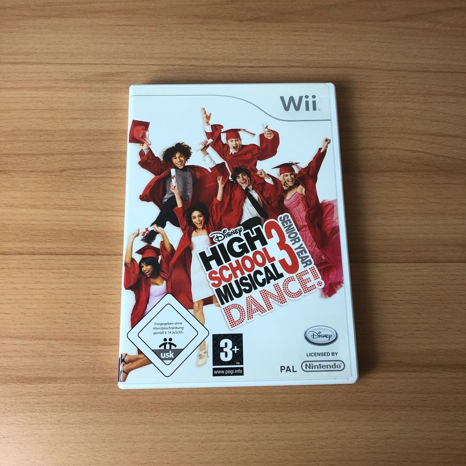 Nintendo Wii & U Disney High School Musical 3 DANCE! Senior Year in Herbrechtingen