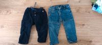 2 Hosen Jeans Cordhose Größe 86 Rheinland-Pfalz - Hönningen Vorschau