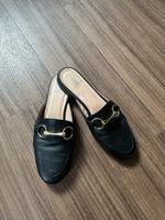 Slipper Slides loafer schwarz Horsebit Bayern - Ansbach Vorschau