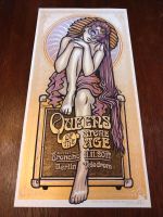 Queens of the Stone Age Siebdruck Poster Lars P Krause Thüringen - Jena Vorschau