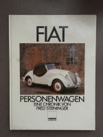 Fiat Personenwagen Buch                             3 923448 37 6 Thüringen - Eisfeld Vorschau