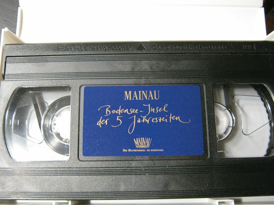 Orginal VHS – Reisefilm – Bodensee – INSEL MAINAU in Kratzenburg