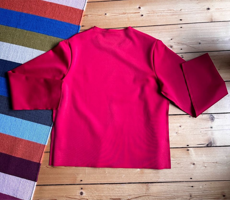 Kenzo Pullover Sweatshirt neopren rot Größe M oversized in Bonn