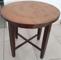 Tisch Beistelltisch rund Antik H 62 D 65 cm Holz Hannover - Ahlem-Badenstedt-Davenstedt Vorschau