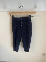 Zara Hose Marineblau Gr. 116 zu verschenken Niedersachsen - Seelze Vorschau