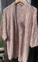 Leichte Strickjacke Stola Überwurf 3/4 Arm rosa Bayern - Bayreuth Vorschau