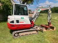 Takeuchi TB 240 mieten Minibagger Bagger Powertilt Bayern - Aichach Vorschau