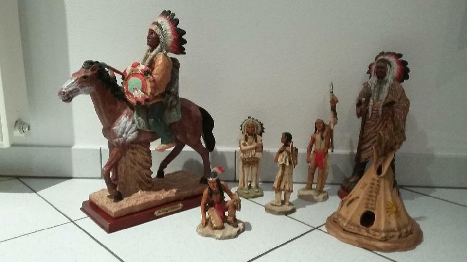 Indianer: Bilder, Figuren, Puzzles in Fahrenbach