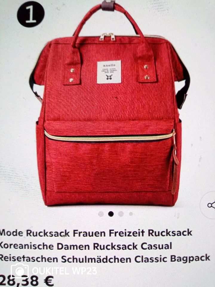 Multifunktionstasche/ Rucksack / Babytasche in Neuenhagen