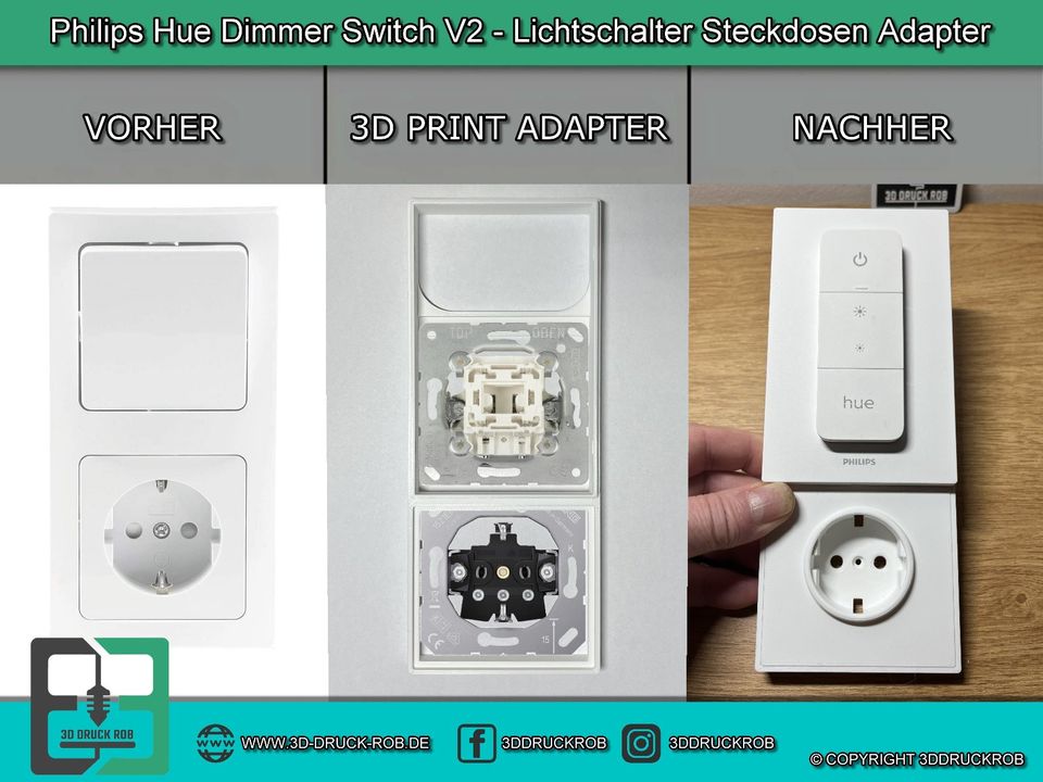 Philips Hue Dimmer Switch V2 - Lichtschalter Steckdosen Adapter in Hessen -  Neu-Anspach | eBay Kleinanzeigen ist jetzt Kleinanzeigen