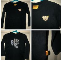 ❤️Zuckersüßer Steiff Sweatshirt Pulli tolles Design Blau Gr.104 Nordfriesland - Risum-Lindholm Vorschau