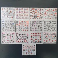 Nägel Tattoos Nagel Tattoo Sticker Hochzeit Liebe 0,20€ Hessen - Malsfeld Vorschau