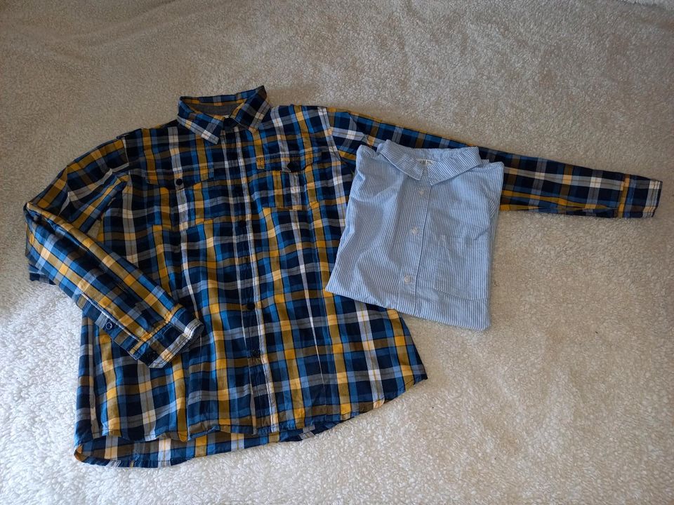 Hemden (kurz- & langärmelig) in Gr 158/164 in Meerane