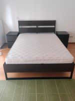 Bett mit Matratze + 2 * Beistelltisch Frankfurt am Main - Gallusviertel Vorschau