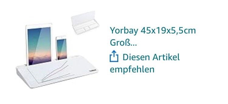 Schreibtisch-Aufbewahrungskästchen 45x19x5,5 Yorbay in Neubrandenburg