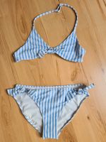 Bikini, H&M, Gr.146/152,hellblau/weiss, Zustand  top Bayern - Siegsdorf Vorschau