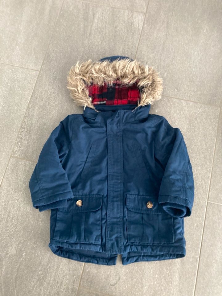 warme Winterjacke H&M Gr. 92, top Zustand in Waldheim