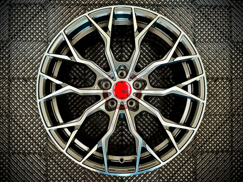 19 Zoll SX-WHEELS SX2 Sommerkompletträder 5x112 Sommerräder Sommerreifen Felgen Alufelgen für Mercedes A-Klasse A45 AMG W176 CLA 45 C117 C118 C-Klasse C63 W204 A204 C204 S204K in Hagen