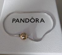Pandora Essence Armband 19cm mit Verschluß gold 585 Niedersachsen - Tespe Vorschau
