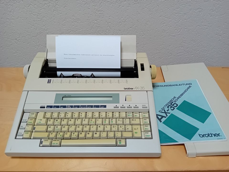 Schreibmaschine Brother AX-35 in Koblenz