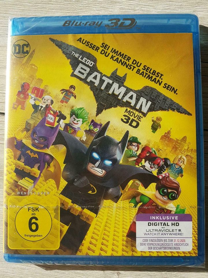 *NEU* + OVP Lego Batman Movie 3D Blu-ray (Kinder, Spaß, Geschenk) in Eiselfing