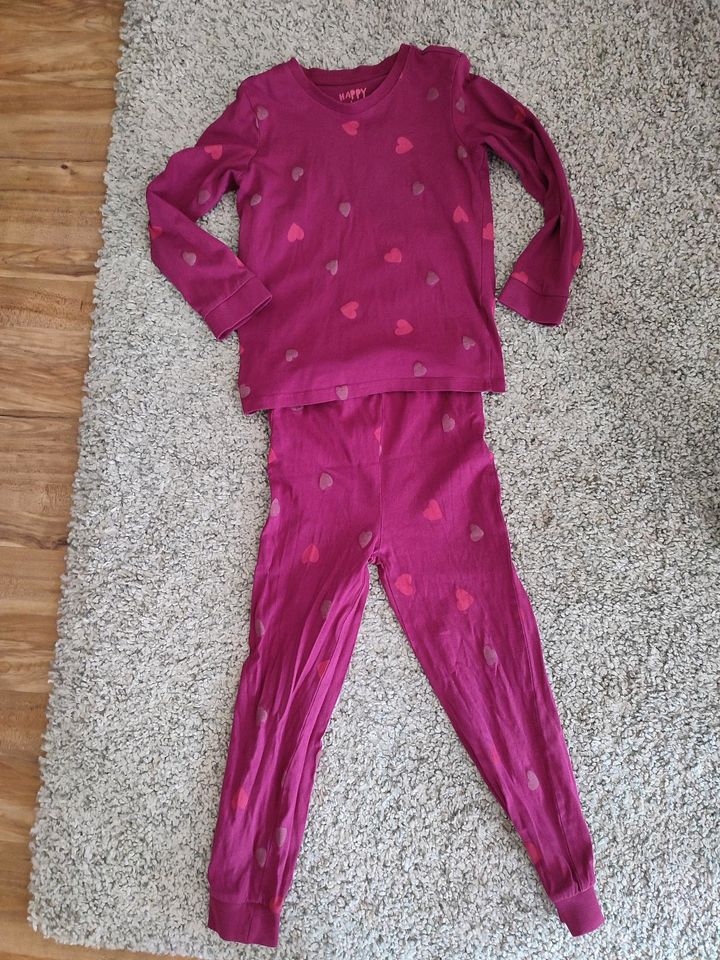 Tchibo TCM Schlafanzug Pyjama Mädchen 110-116 in Gröbenzell