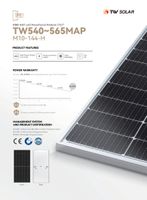 TW Solar 550 Watt PV Module Niedersachsen - Loxstedt Vorschau