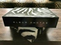 Fotoalbum Animal Print Zebra - mit Dekobox - neu und unbenutzt Rheinland-Pfalz - Asbach Vorschau