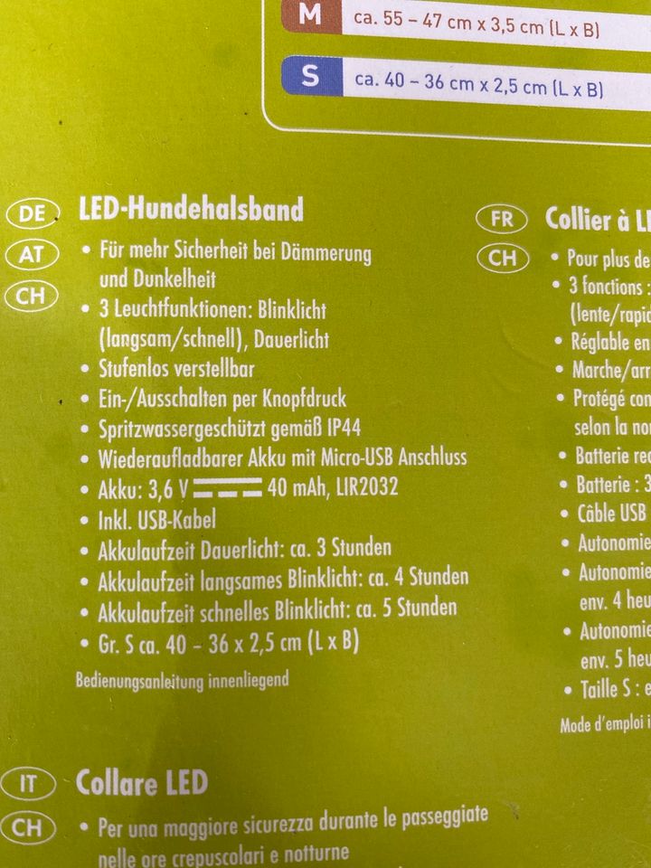 LED Hundehalsband, gebraucht in Köln - Mülheim | eBay Kleinanzeigen ist  jetzt Kleinanzeigen
