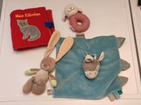 Babyspielzeug Rasselschaf, Rasselhase, Kuscheltuch, Stoffbuch Sachsen - Wechselburg Vorschau