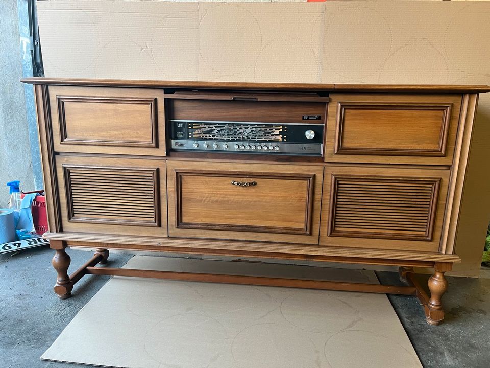 Liesenkötter Tonmöbel 70er Jahre Top HIFI Schrank Sideboard in Herdorf