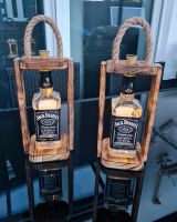 JACK DANIEL'S Solarlampe Terasse Holz Tisch Deko Flaschenlampe Hessen - Neukirchen Vorschau