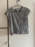 T-Shirt Shirt Basic weiß Schwarz XS 34 Monki gestreift Streifen Dresden - Neustadt Vorschau