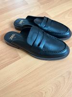 Zara Mules Leder Schwarz Düsseldorf - Friedrichstadt Vorschau