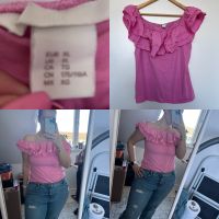 Pinkes Offshoulder Shirt XL 42/44 H&M Plus Size Curvy Fashion Bielefeld - Gadderbaum Vorschau