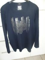 Gerry Weber Shirt dunkelblau mit Glitzermotiv Ca. Gr. 48 Bayern - Bergrheinfeld Vorschau