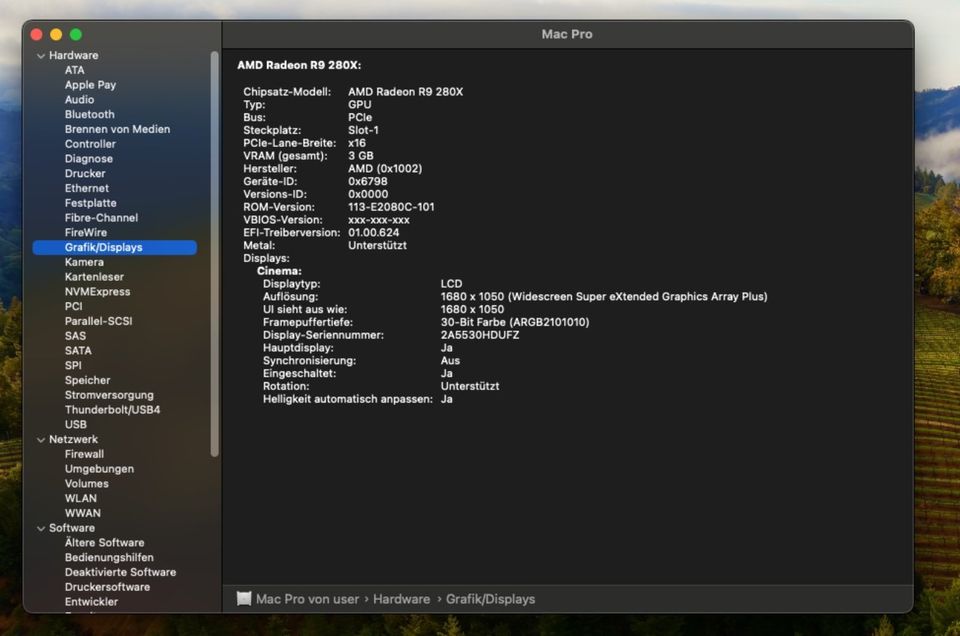 Apple Mac Pro 5.1 • 6-Core 48GB/6-TB • Sonoma • Viele Extras ☺ in Bielefeld